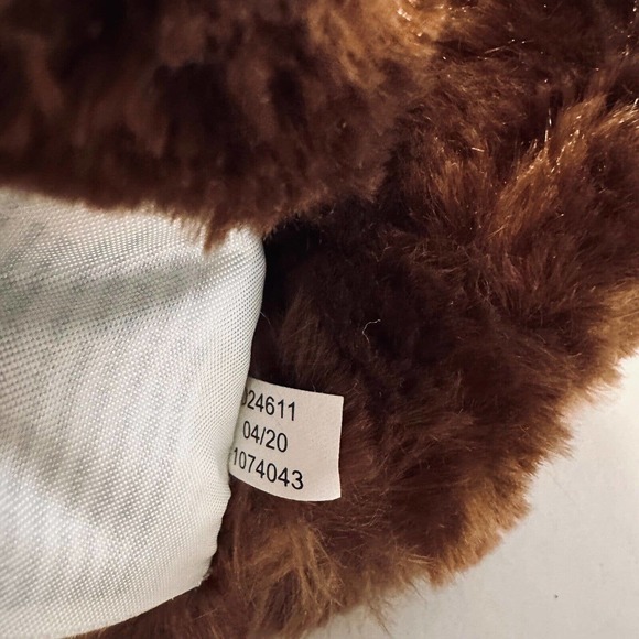 Build A Bear Baseball Feet Teddy Brown 16" Stuffed Plush w/ happy b-day shirt - Picture 4 of 10